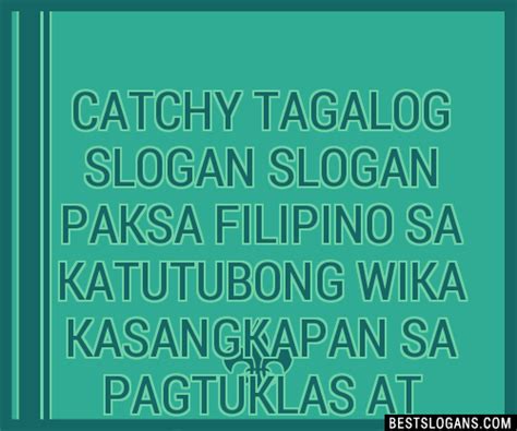 tagalog slogan generator|100+ Filipino Restaurant Slogan Ideas & Generator .